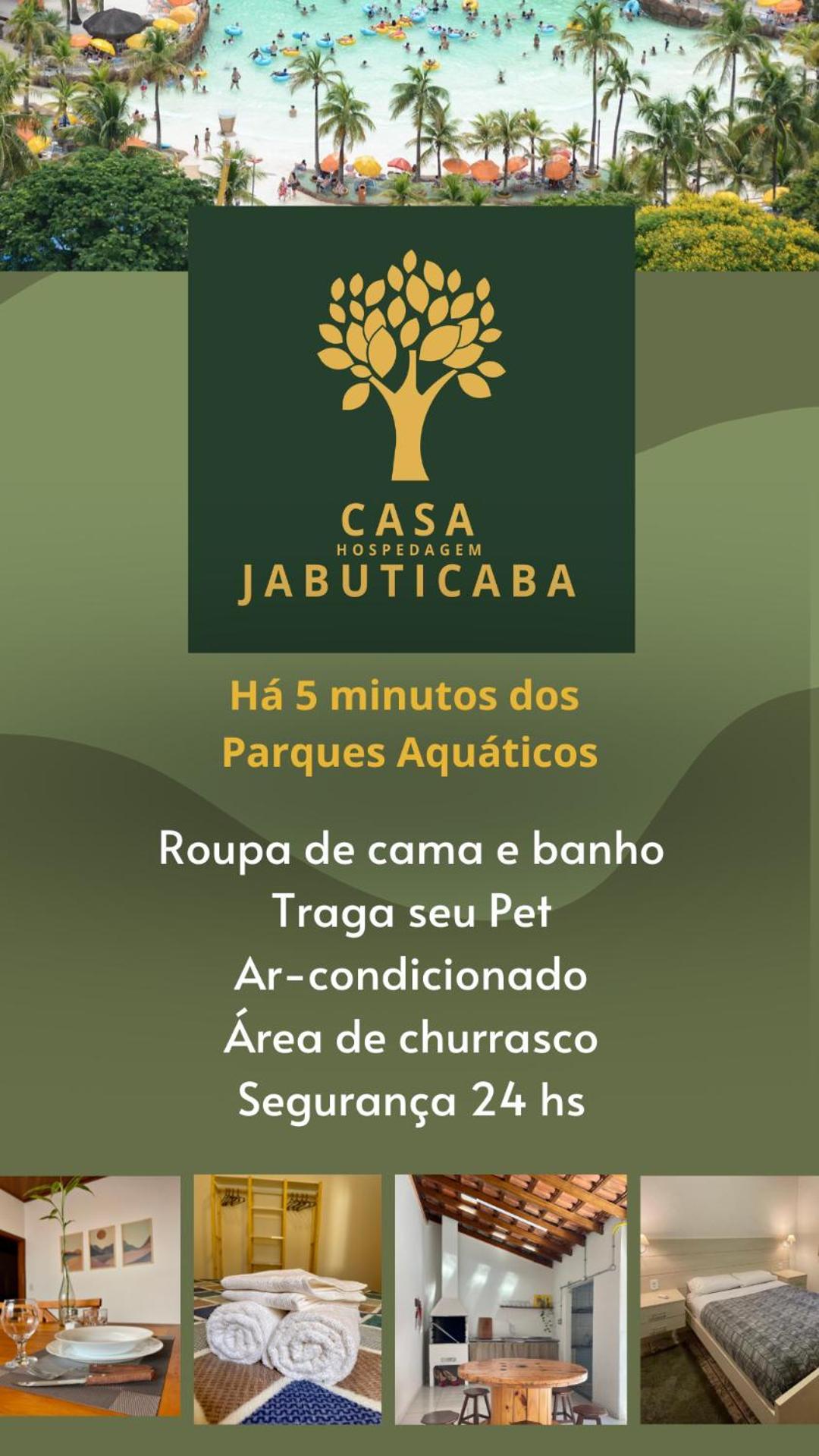 Casa Jabuticaba A 5 Min Dos Thermas E Hot Beach Olímpia Exterior foto